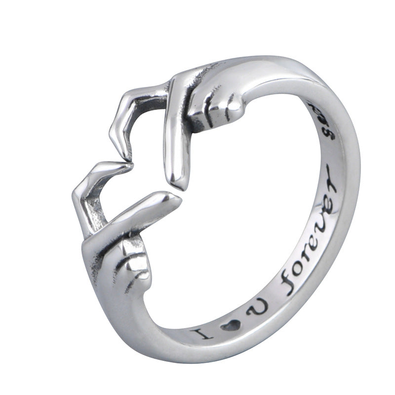 Heart Claddagh Ring