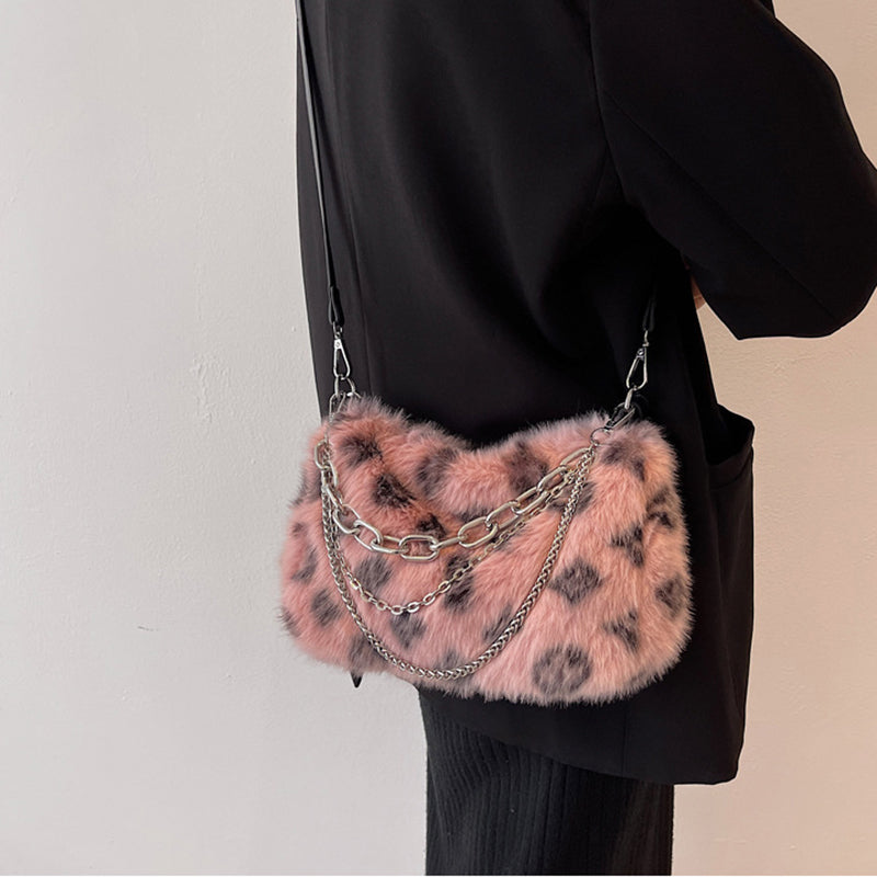 Plush Shoulder Bag