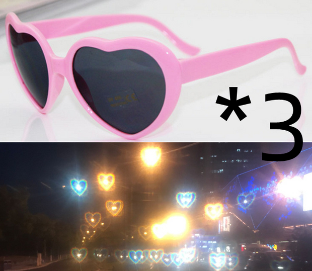 Night Lights Change Love Special Effects Glasses Sunglasses - Jps collections