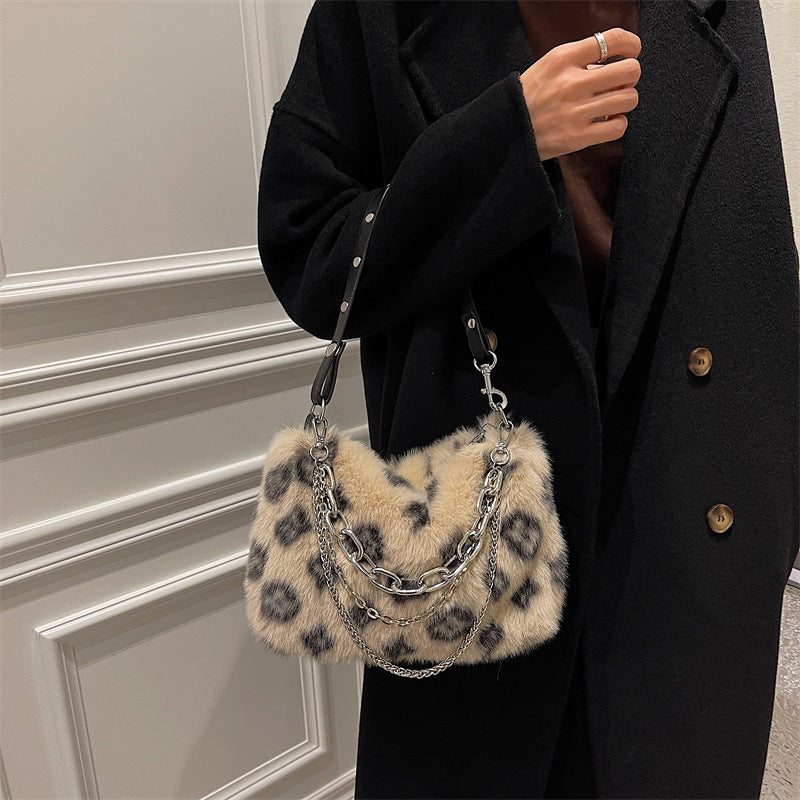 Plush Shoulder Bag